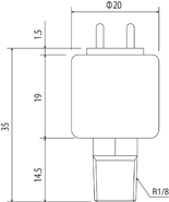 SPS-36の外形図